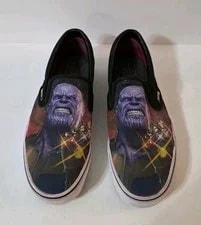 Vans — Vans X Marvel Classic Slip on Thanos Size 10 Limited Edition — Sneaker — resale
