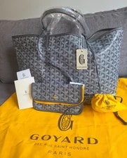 Goyard — Goyard Saint Louis - Full SET Receipt, Dust , & Clasp — Handbag — resale