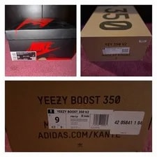 Yeezy — Yeezy 350 V2 + & Air Jordan 1 Low Bundle Size 9 OG Box — Sneaker — resale