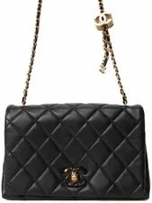Chanel — Chanel Matelasse Small Flap Chain Box DustBag #T018 — Handbag — resale