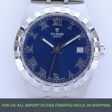 Tudor — Tudor Royal 38mm M28500-0005 Blue Dial Steel New Full Set — Watch — resale