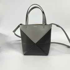 Loewe — Loewe Mini Puzzle Fold Dark Light Shiny Excellent — Handbag — resale