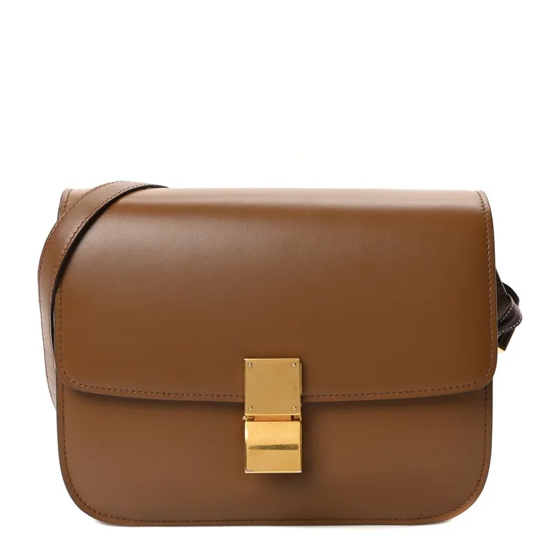 Celine — Medium Classic Box Flap Light — Handbag — resale