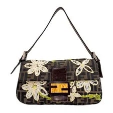 Fendi — Fendi Baguette Embroidered Flowers — Handbag — resale