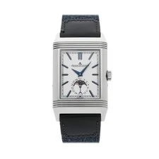 Jaeger-LeCoultre — Jaeger-LeCoultre Reverso Tribute Duoface Moon Steel Manual Strap Q3958420 — Watch — resale