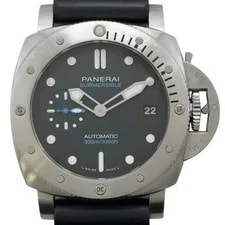 Panerai — Panerai Submersible 42MM PAM00973 Black Stainless Steel Automatic #OK787 — Watch — resale