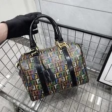 Fendi — Fendi Boston 2Way Auth — Handbag — resale