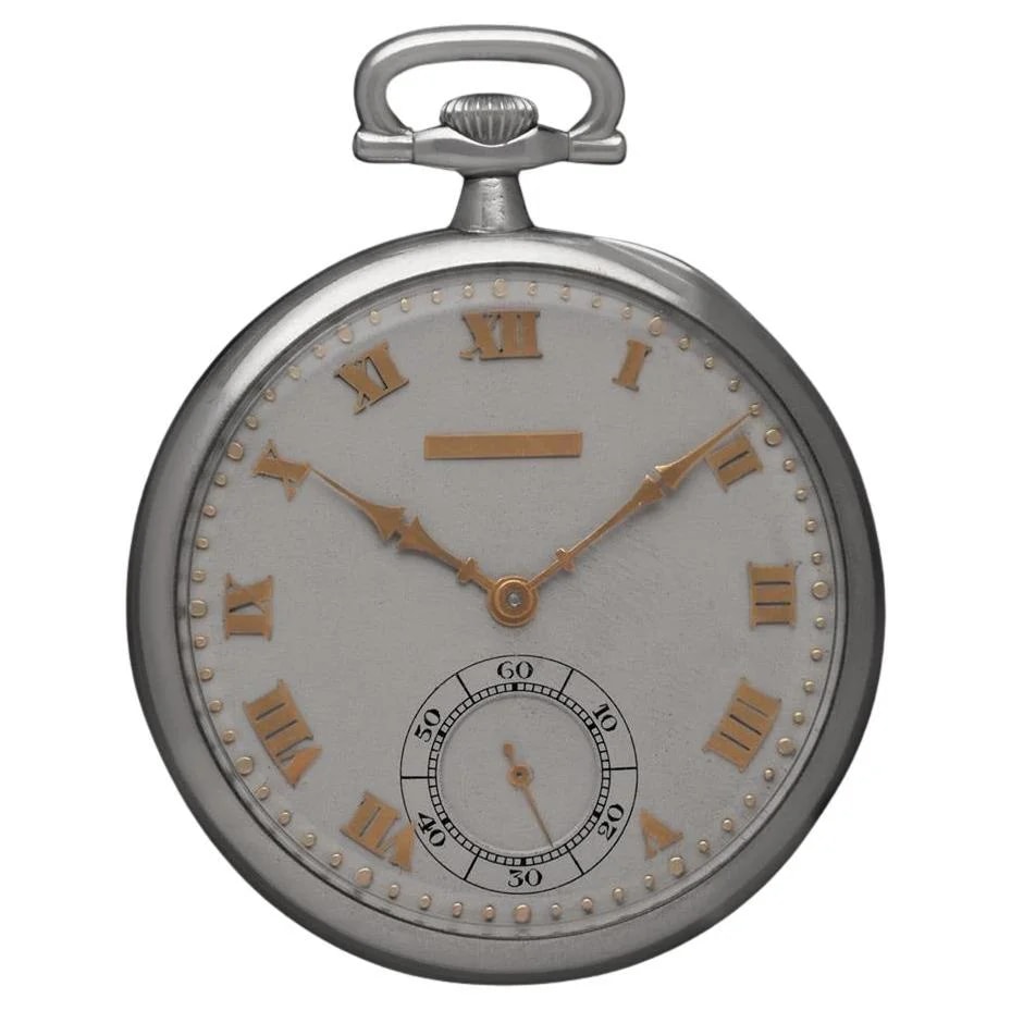 Vacheron Constantin — 1914 Vacheron Constantin for Merimont Art Deco 44mm Pocket Platinum — Watch — resale