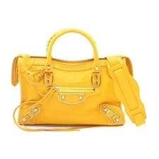Balenciaga — Balenciaga Classic Metallic Edge City S One Size — Handbag — resale