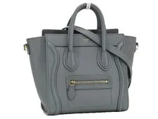 Celine — Celine Luggage Shopper 2Way Hand Drummed Calf 189243AQL — Handbag — resale