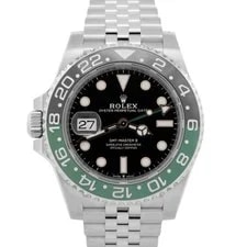 Rolex — 2022 Papers Rolex GMT-Master II 'Sprite' Black Steel 40mm 126720 Vtnr BOX — Watch — resale