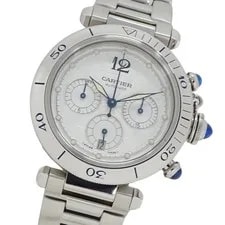 Cartier — Cartier Pasha C Date Automatic Stainless Steel (SS... GZl1grkp — Watch — resale