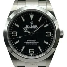 Rolex — Rolex 1 214270 39mm Stainless Steel Black OKW183 — Watch — resale