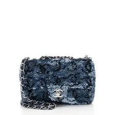 Chanel — Chanel Sequin CC Rectangular Flap — Handbag — resale