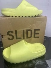 Yeezy — 2022 Yeezy Slide Glo Size:9 ’s With Box — Sneaker — resale