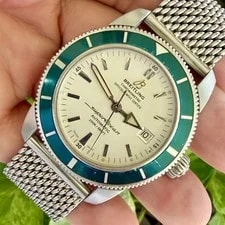 Breitling — Breitling Superocean Heritage 42 Date Automatic Stainless Steel ’s Runs — Watch — resale