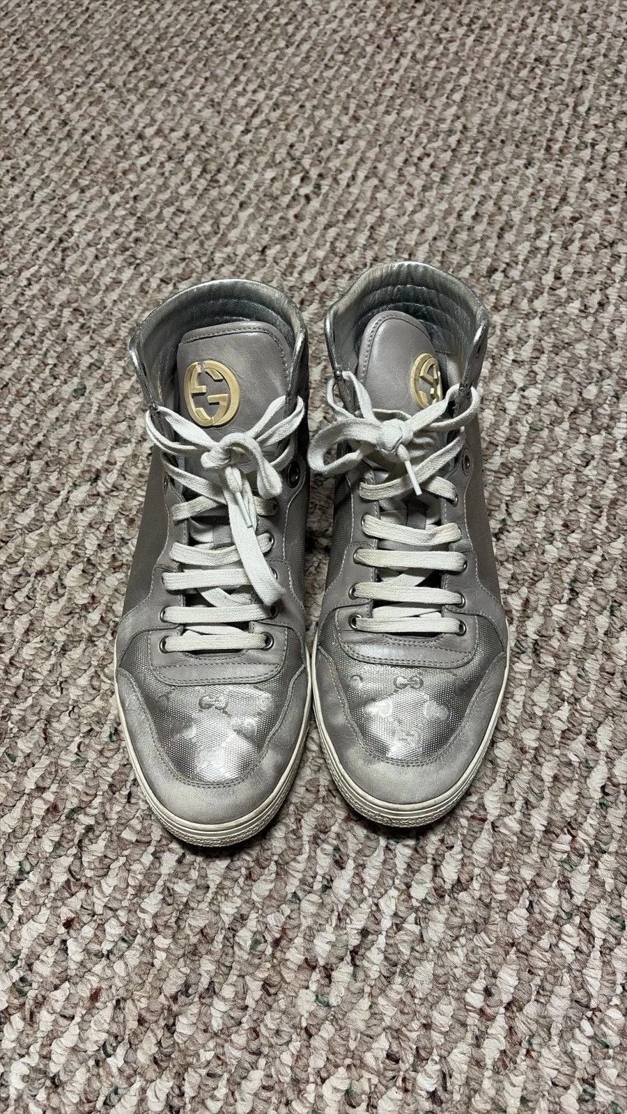 Gucci — Gucci Coda GG Imprime High — Sneaker — resale