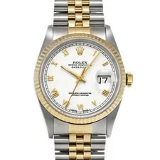 Rolex — Rolex Datejust 16233 36mm Stainless Steel White #WW1853 — Watch — resale