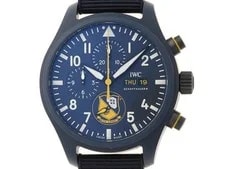 IWC — IWC IW389109 Pilot's Chronograph Blue Angels Blue ceramic/Steel【472】 — Watch — resale