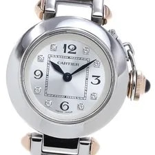 Cartier — Cartier WJ124020 Miss Pasha 8P Diamond Quartz S Good Condition 862 — Watch — resale
