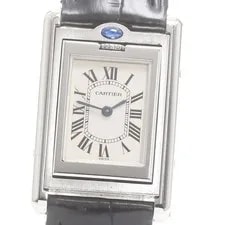 Cartier — Cartier W1011158 Tank Basculante Quartz 874593 From Japan — Watch — resale