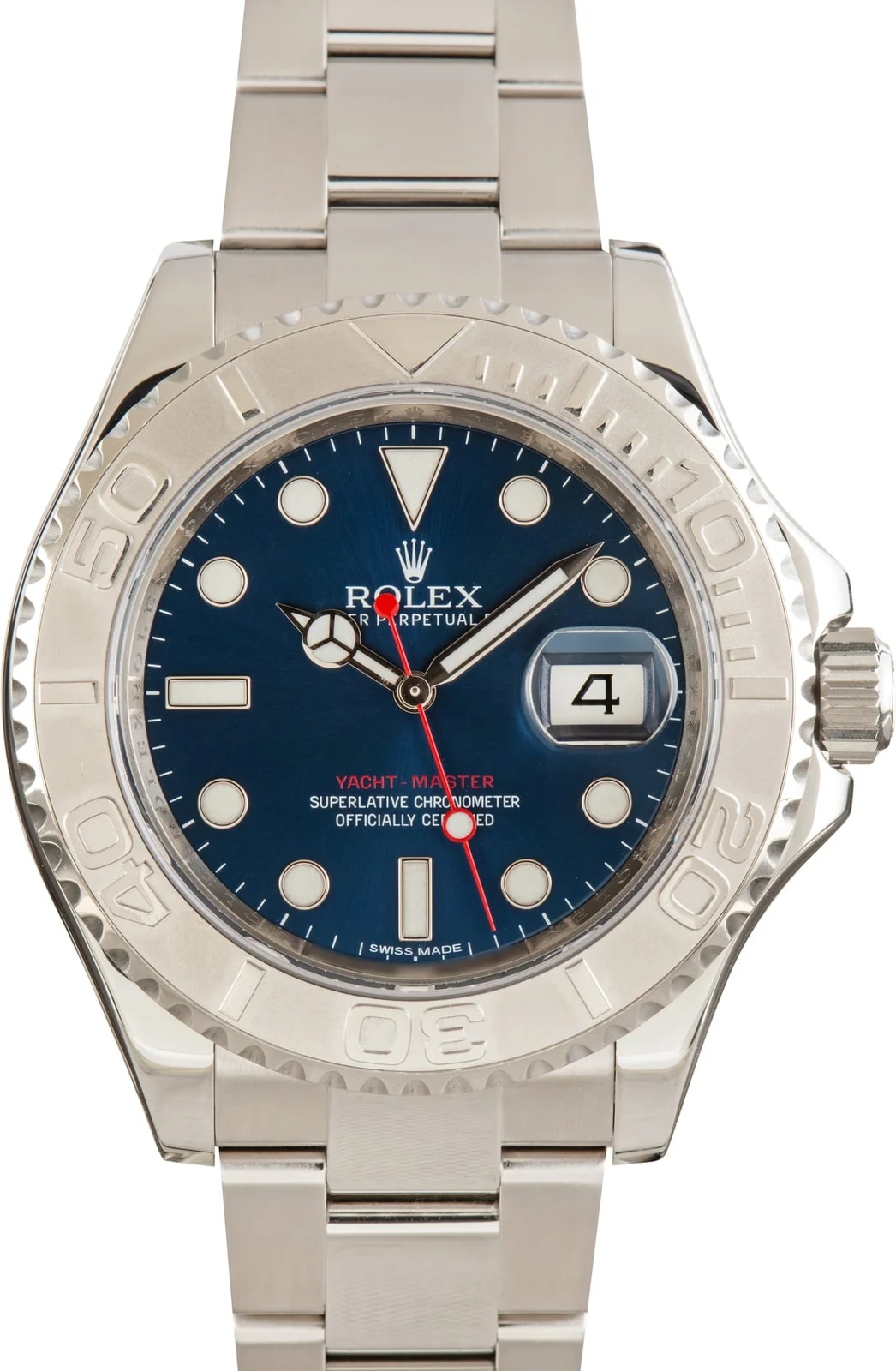 Rolex — Rolex Yacht-Master 40 Blue Chromalight Dial Ref 16622 — Watch — resale