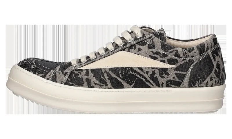 Rick Owens DRKSHDW — Concordians Drkshdw Low " Washed Foil" DU02E7803 Dwflvs 5911 — Sneaker — resale