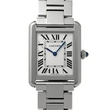 Cartier — Cartier Tank W5200013 ( 3170) 30.5mm Stainless Steel Silver #WW4792 — Watch — resale
