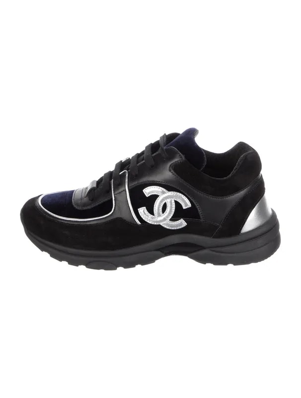 Chanel — Interlocking CC Logo Sneakers — Sneaker — resale