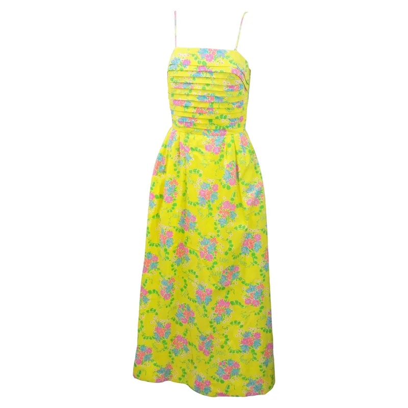 Lily Pulitzer — Lily Pulitzer Logo Print Maxi Dress — Clothing — resale
