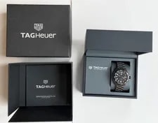 TAG Heuer — TAG Heuer Formula 1 WAZ1110 Date Black Dial Quartz With Box, Papers — Watch — resale