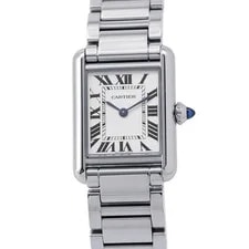Cartier — Cartier Quartz Tank Must WSTA0051 Stainless Steel 29.5mm Silver Dial #TZW365 — Watch — resale