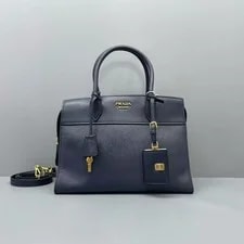 Prada — Prada Monochrome Baltico Medium — Handbag — resale
