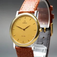Omega — 【Near 】 Omega DeVille Cal.1478 Gold Quartz Qz From Japan — Watch — resale