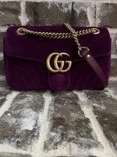 Gucci — Gucci GG Marmont Matelassé in A Rich — Handbag — resale