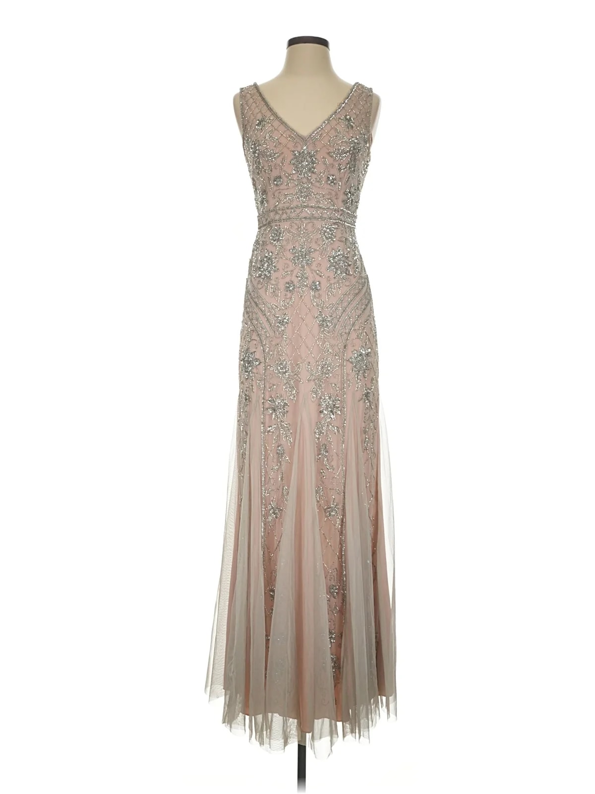 Adrianna Papell — Adrianna Papell 100% Polyester Cocktail Dress Size 2 — Handbag — resale