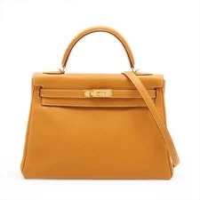 Hermès — Hermès Kelly 32 le Tournay Sable Metal Fittings □E: 2001 — Handbag — resale