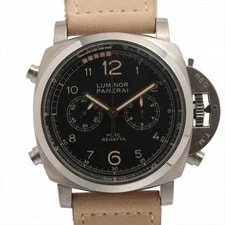 Panerai — Panerai Luminor 1950 Pcyc Regatta 3Days Flyback Titanio PAM00652 TI X Leather — Watch — resale