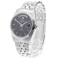 Tudor — Tudor Prince Date 76214 36mm Stainless Steel / White Gold Black #C22482 — Watch — resale