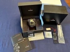 Tudor — Tudor Black Bay Chrono Steel & Gold 41mm Black Dial Reference 79363N -Box&Papers — Watch — resale