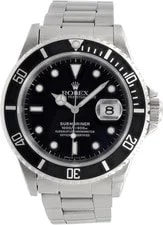 Rolex — Rolex Submariner 16610 Stainless Steel Black Dial 40mm Automatic — Watch — resale