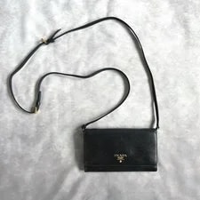 Prada — Prada 2way Wallet Logo y2k From Japan — Handbag — resale