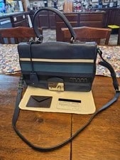 Prada — Archival 2011 Prada BN2140 Righe W Original COA — Handbag — resale