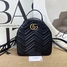 Gucci — Gucci GG Marmont Small Backpack Duty Paid — Handbag — resale