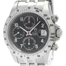 Tudor — Tudor Chrono Time Prince Date Tiger Steel 79280 Polished — Watch — resale