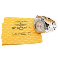 Breitling — Breitling Colt GMT A32350 40mm SS Silver Dial Automatic Date #C447 — Watch — resale
