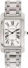 Cartier — Cartier Americaine Tank 1741/W26055L1 18k White Gold 45mm Auto — Watch — resale