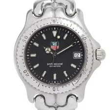 Tag Heuer — TAG Heuer Sel WG1214 K0 Quartz Black Dial Stainless Steel U — Watch — resale