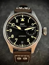 IWC — IWC Big Pilot IW500401 Automatic Stainless Steel Black Dial 46mm — Watch — resale
