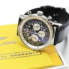 Breitling — Breitling Navitimer Cosmonaute A22322 Automatic 41mm Papers Black Chronograph — Watch — resale